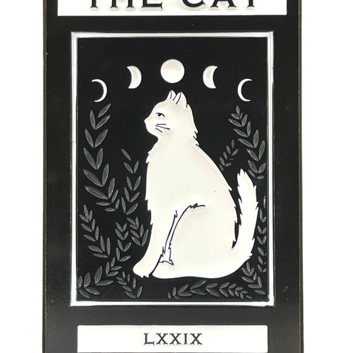 The Cat Tarot Card Pin The Cat Tarot Card Pin