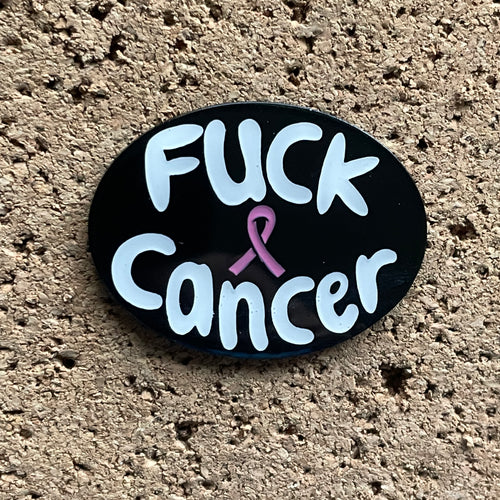 Fuck cancer pin