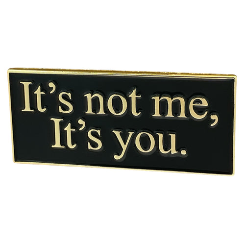 It's not me, It's you Pin It's not me, It's you Pin