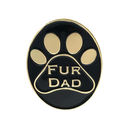 Fur Dad Pin