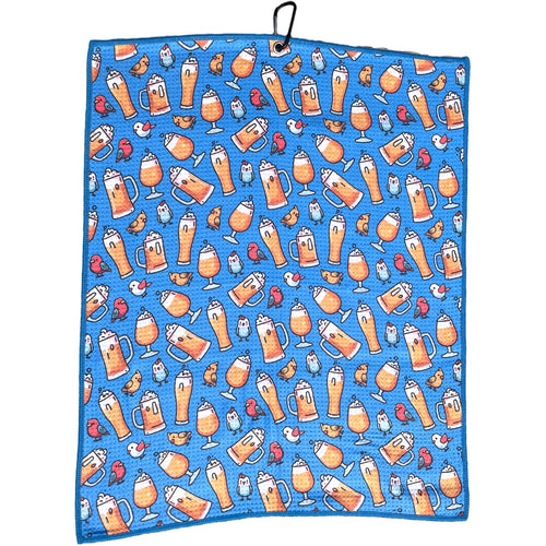 Birdies & Brews Golf Towel Birdies & Brews Golf Towel