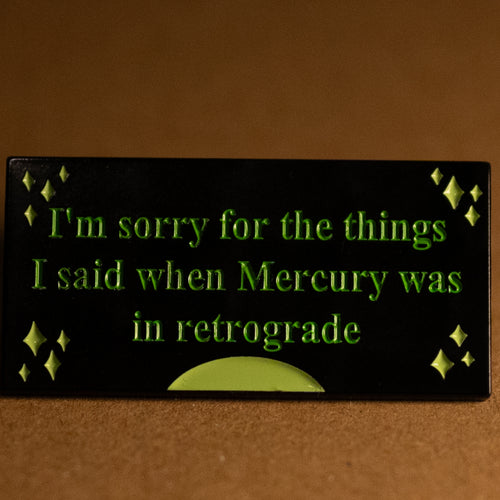 Mercury in Retrograde Pin