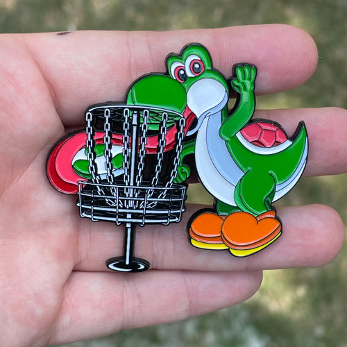 Yoshi Disc Golf pin