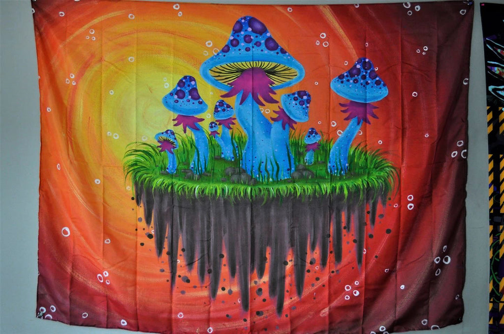 Floating Mushroom Tapestry