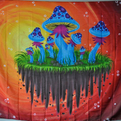 Floating Mushroom Tapestry