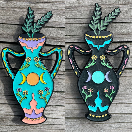 Triple Moon Vase Pin (M. Meyer) Triple Moon Vase Pin (M. Meyer)
