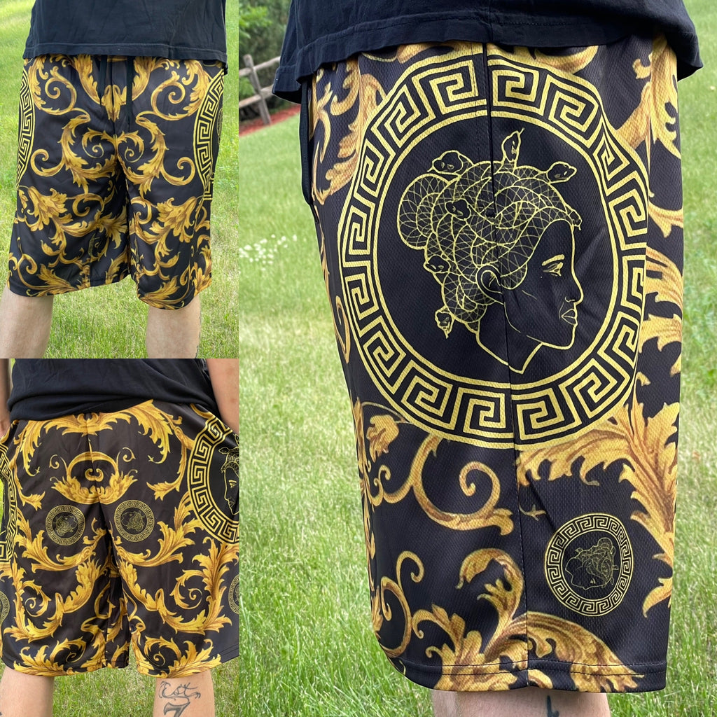 Medusa Basketball Shorts (Lupo) – FestiDaze