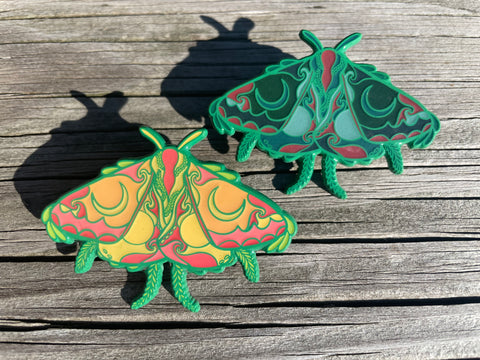 Luna Moth Pins (M. Meyer)