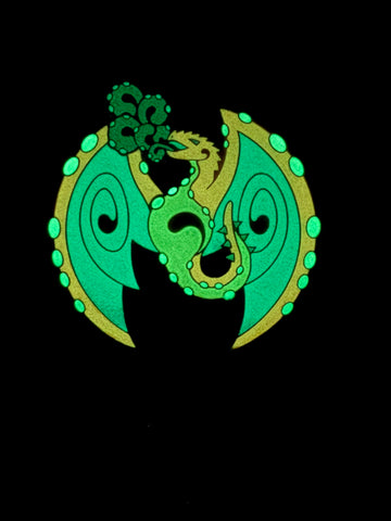 "Dragon" Pin (Biorhythmic Art)