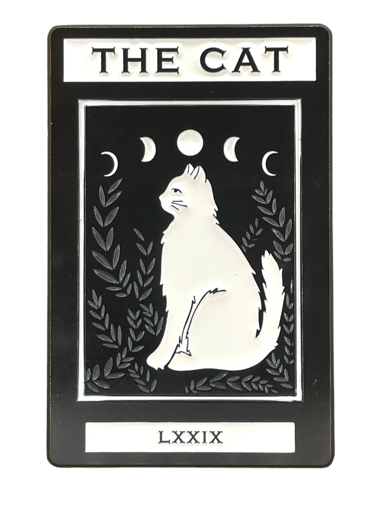The Cat Tarot Card Pin