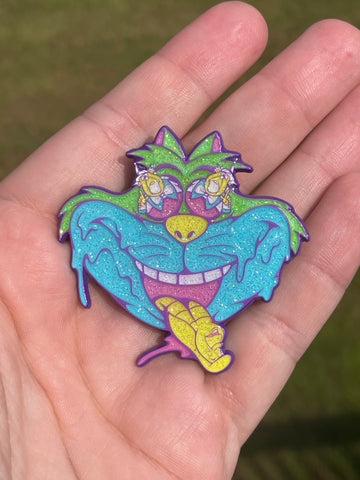 Defaced Cheshire Pin (born ready)