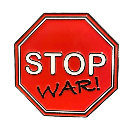 Stop War! Enamel pin