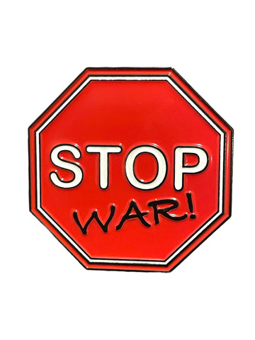 Stop War! Enamel pin