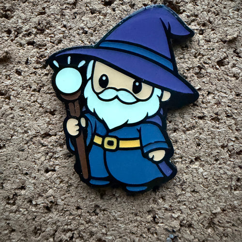 Glowing Wizard Pin