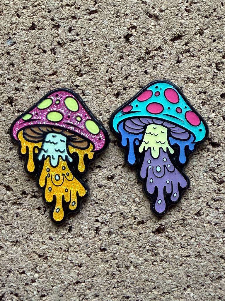 Mushroom Drip Pin
