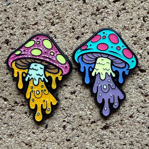Mushroom Drip Pin