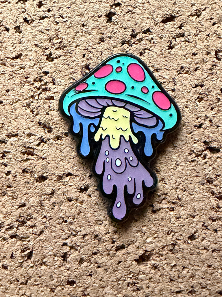 Mushroom Drip Pin