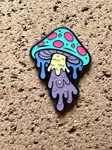 Mushroom Drip Pin