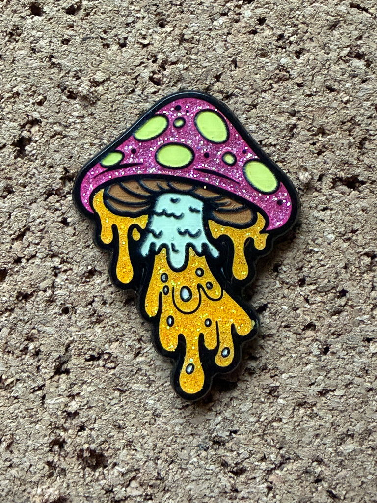 Mushroom Drip Pin
