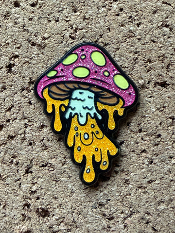 Mushroom Drip Pin