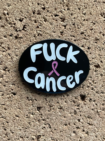 Fuck cancer pin