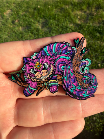 Cheshire Cat Pin