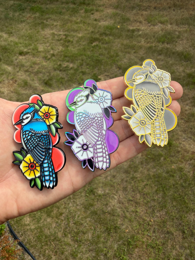 Blue Jay Pin (Lupo)