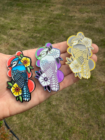 Blue Jay Pin (Lupo)