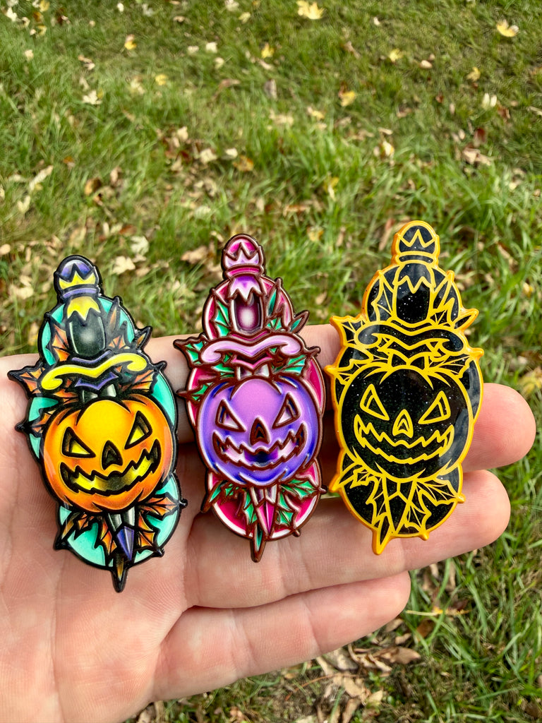 Pumpkin Dagger Pin (Dominik Lupo)