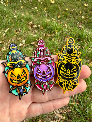 Pumpkin Dagger Pin (Dominik Lupo)