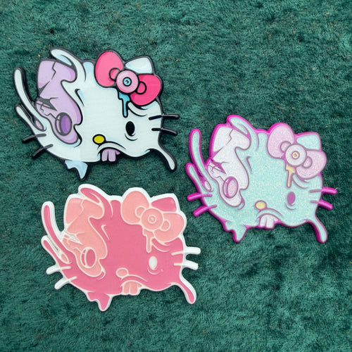 Goodbye Kitty Enamel Pin (Born Ready)