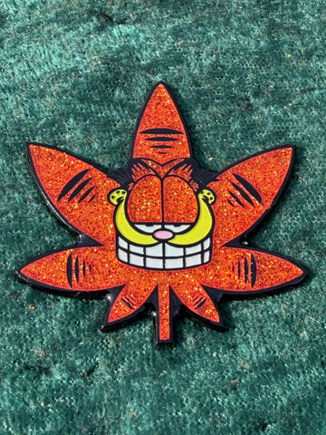 Garfijuana Pin (8-Bit Oni Stickers collab)
