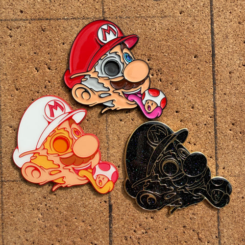 Mech Mario Pin (Born Ready Designs)
