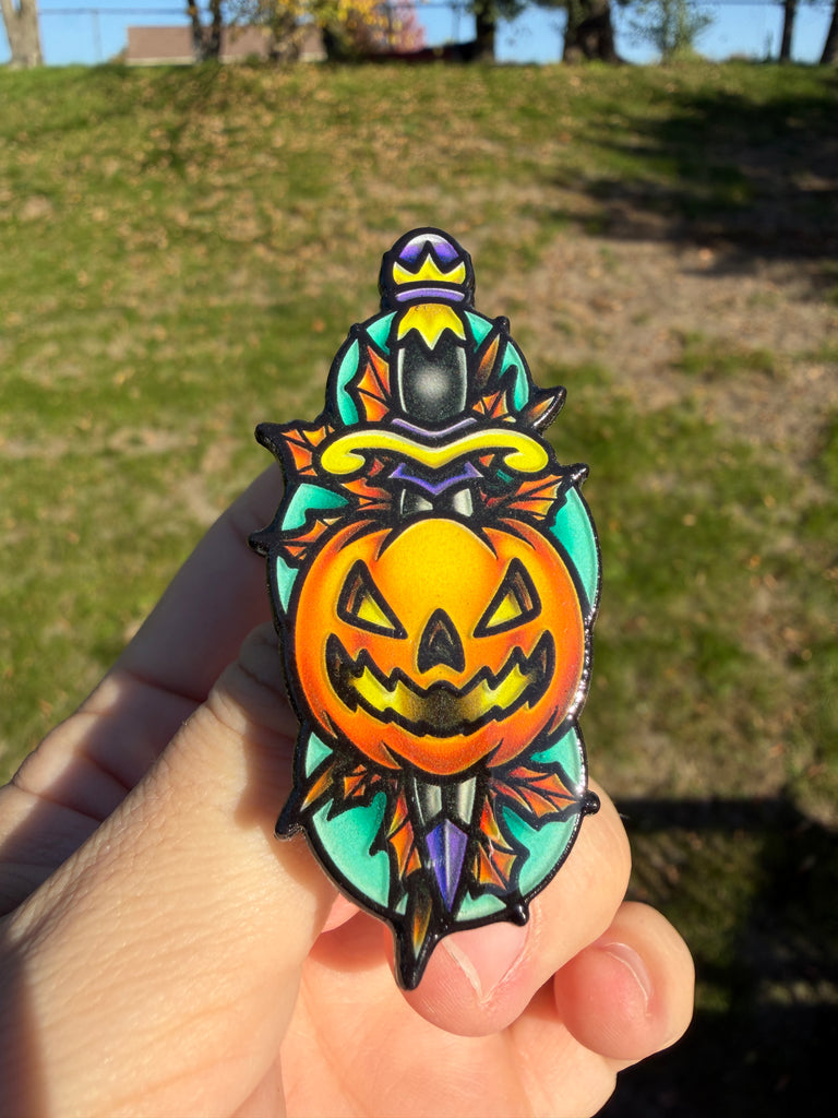 Pumpkin Dagger Pin (Dominik Lupo)
