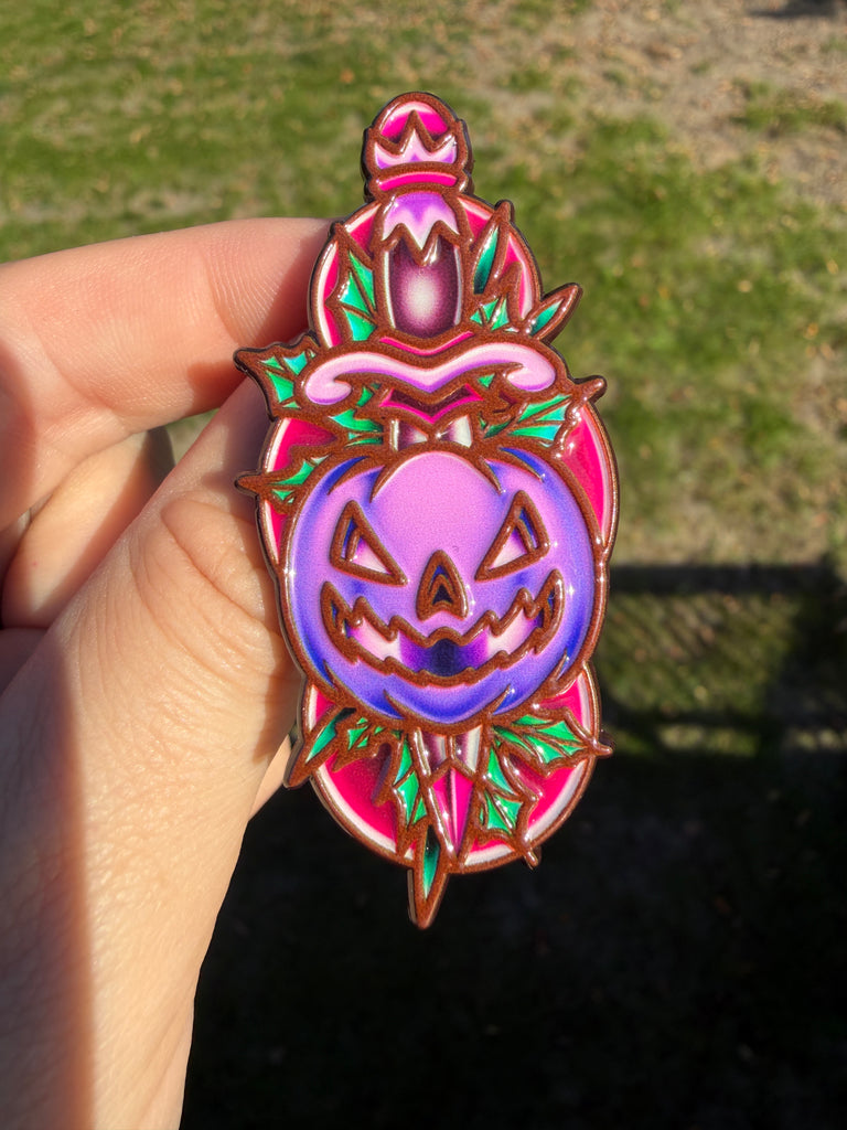 Pumpkin Dagger Pin (Dominik Lupo)