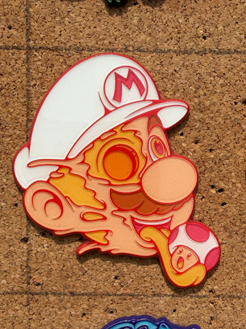 Mech Mario Pin (Born Ready Designs)