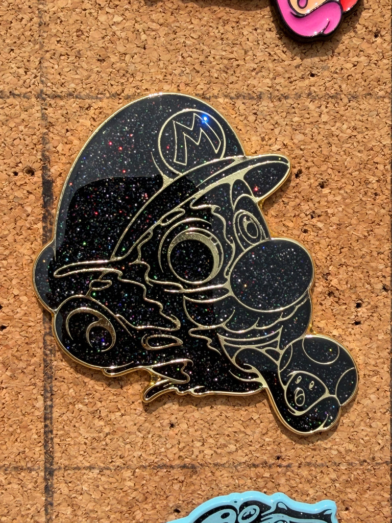 Mech Mario Pin (Born Ready Designs)