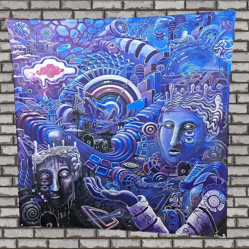 Dissociated Brain Space Tapestry (Mr crumbs)