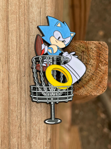 Sonic Disc Golf Pin
