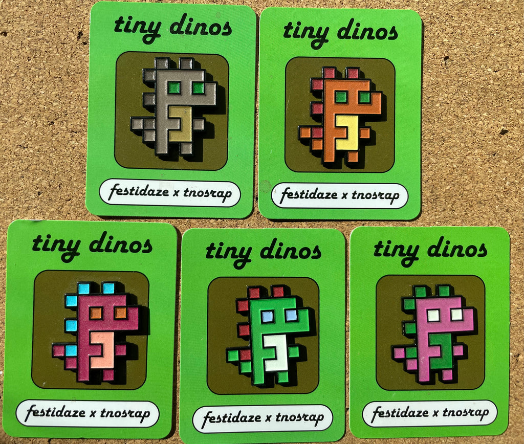 Tiny Dino’s Pins (tnosrap)