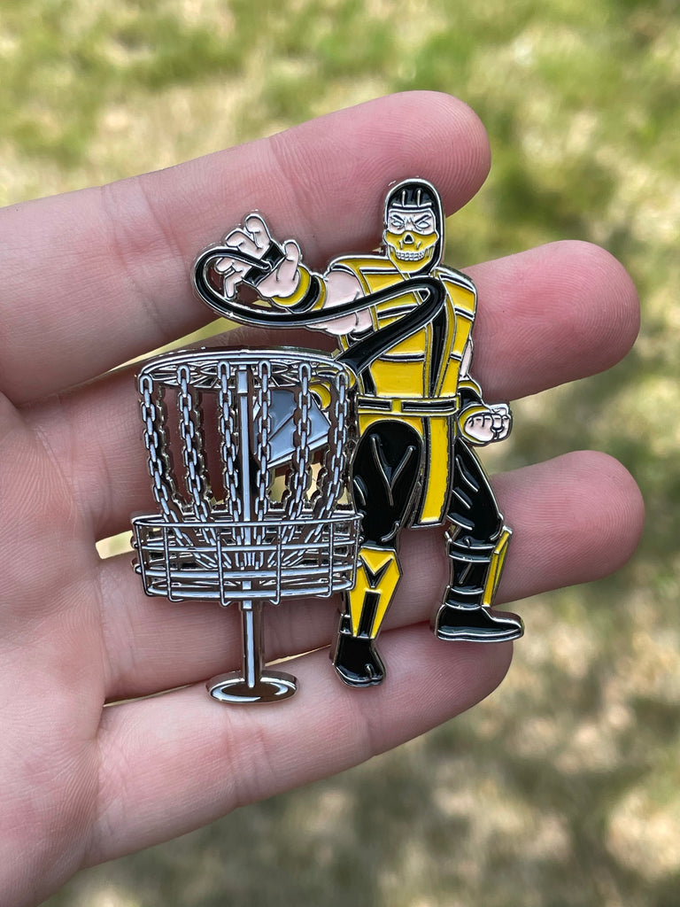 Scorpion Disc Golf Pin