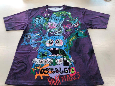 Nostalgic Nightmare T Shirt  (Sketchy Eddie)