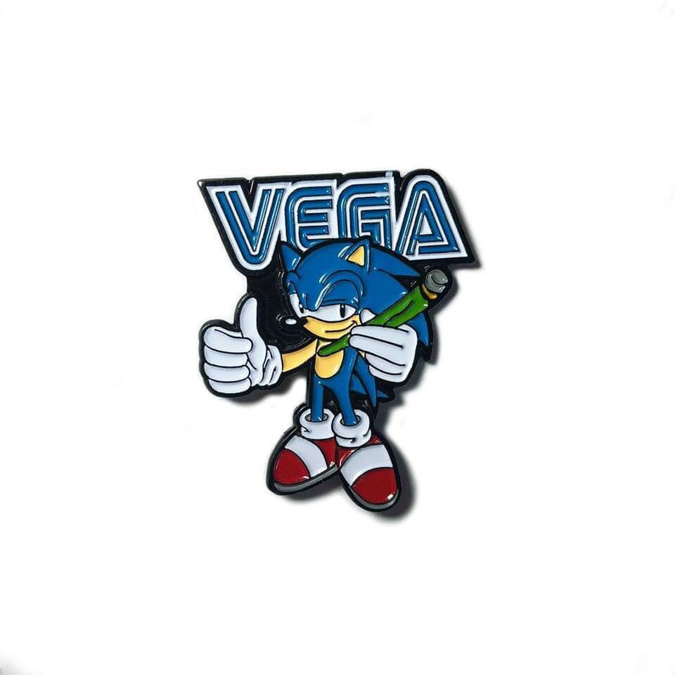 Sonic Garcia Vega pin