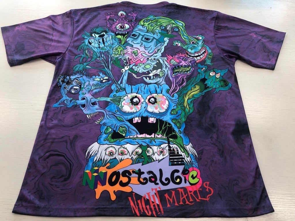 Nostalgic Nightmare T Shirt  (Sketchy Eddie)