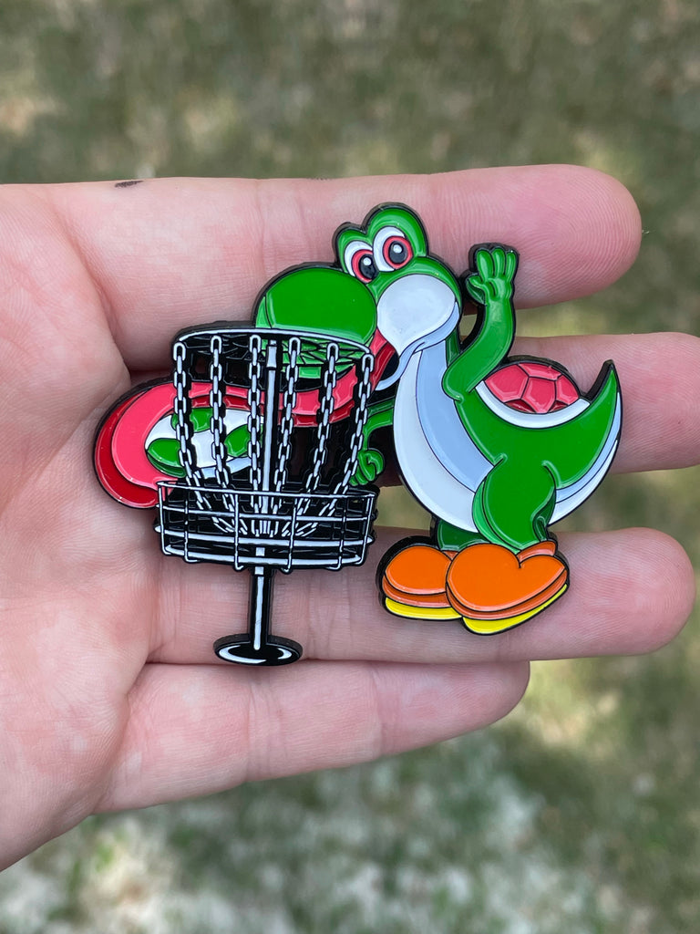 Yoshi Disc Golf pin