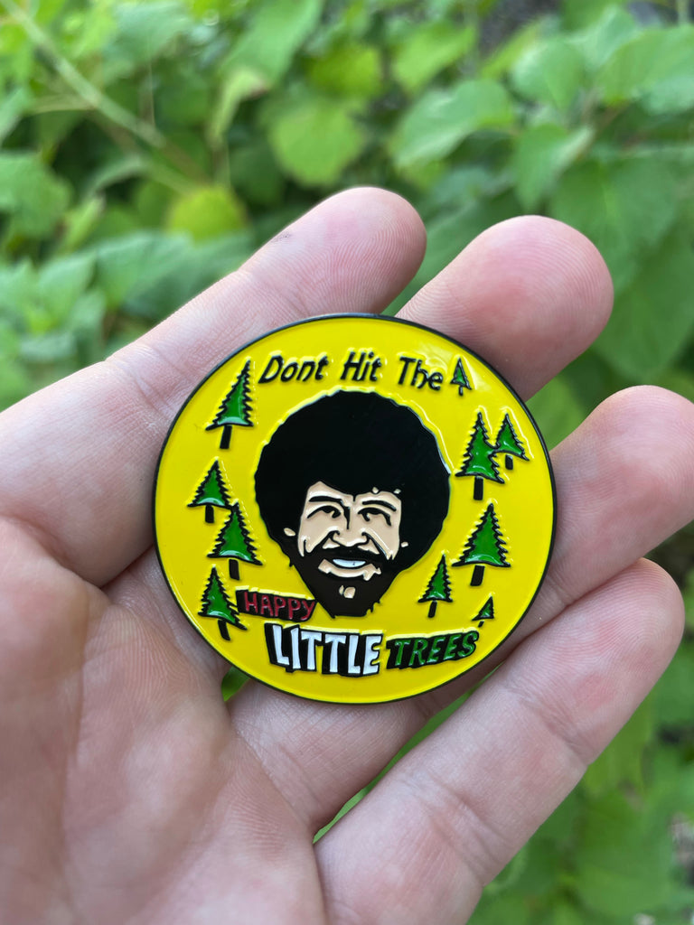 Happy little trees pin