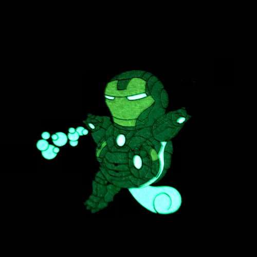GLOW Iron Squirtle pin