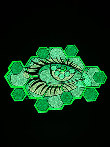 Eye of the BeeHolder Pin (Rose)