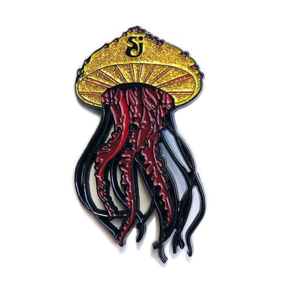 Jellyfish Hatpin